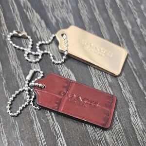 2 Coach Tags